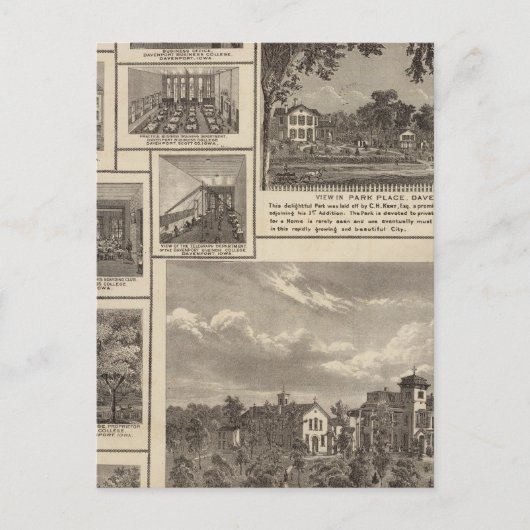 Carte Postale Académie de l'Immaculée Conception (Devant)