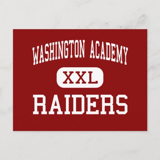 Carte Postale Académie de Washington - Raiders - High - East Mac (Devant)