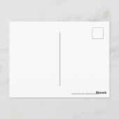 Carte Postale Acanthus Green, William Morris (Dos)