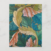 Carte Postale Acanthus, Wallpaper de William Morris (Devant)
