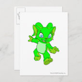 Carte Postale Acara Lumineuse (Devant / Derrière)