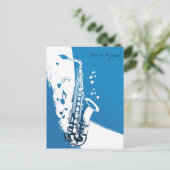 Carte Postale Accéder au Jazz (Debout devant)