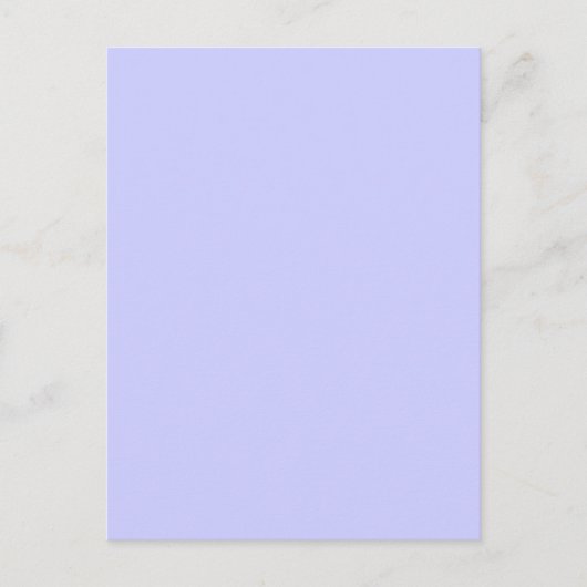 Carte Postale Accent de décoration de couleur lavande prêt à per (Devant)