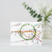 Carte postale Accès à un site célèbre à Tokyo rev2 (Debout devant)