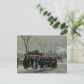 Carte Postale Accident de bus à Paris (Debout devant)