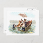 Carte Postale Accident nautique (Devant / Derrière)