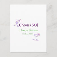 acclamations 30e anniversaire nom vin verre violet