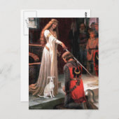 Carte Postale Accolade - Greyhound italien 5 (Devant / Derrière)