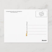 Carte Postale Accompagnement pour thé iranien (Dos)