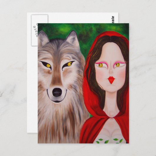 Carte postale Accomplit (Devant / Derrière)