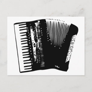 Carte Postale accordéon