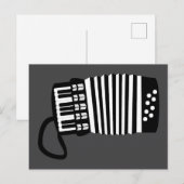 Carte Postale Accordéon (Devant / Derrière)