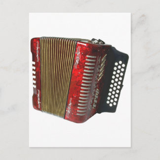 Carte Postale Accordéon