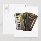 Carte Postale Accordien (Devant / Derrière)