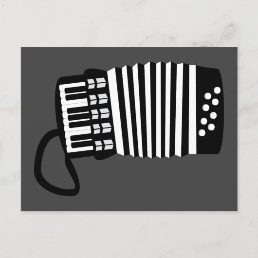 Carte Postale Accordion (Devant)