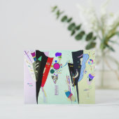 Carte postale Accords réciproques de Kandinsky (Debout devant)