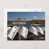 Carte postale accouplée de bateaux (Devant / Derrière)