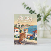 Carte Postale Accra Ghana (Debout devant)