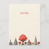 Carte postale Accra Ghana Travel (Devant)