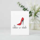 Carte Postale Accro aux chaussures (Debout devant)