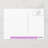 Carte Postale Accro aux Cupcakes (Dos)