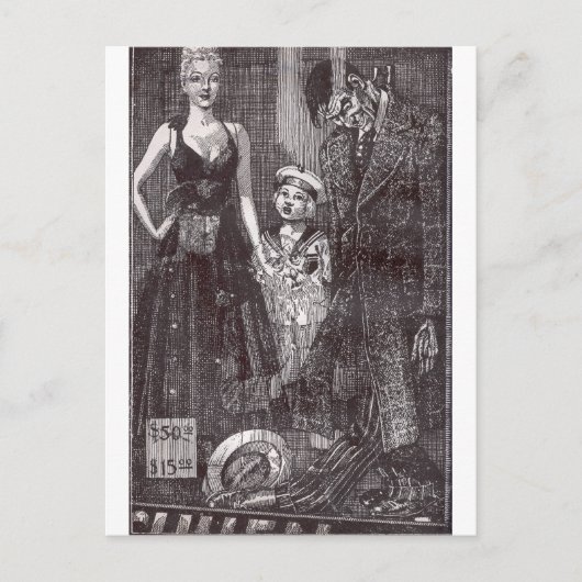 Carte Postale Accroché (Devant)