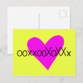 Carte Postale Accroche-toi. Embrasse-toi. (Devant / Derrière)