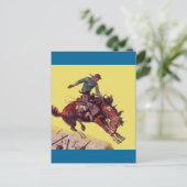 Carte Postale Accrocher sur Cowboy (Debout devant)