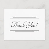 Carte postale accrocheuse de "Merci !" (Devant)