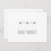 Carte Postale Accrochez-vous (Devant / Derrière)