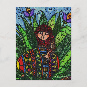 Carte Postale Accrochez-vous à votre art populaire ukrainien Pys