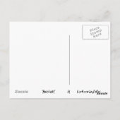 Carte Postale Accueil (Dos)