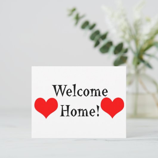 Carte Postale Accueil (Debout devant)