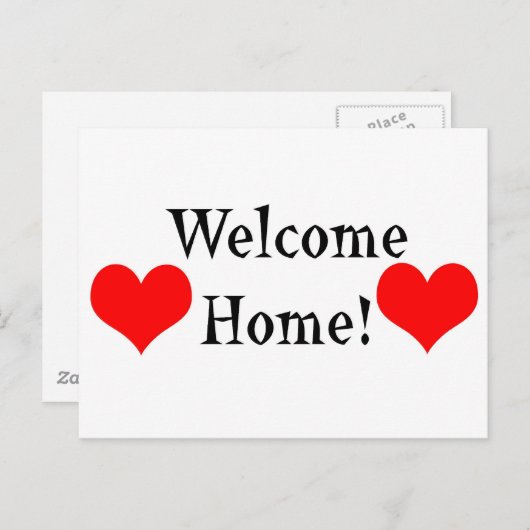 Carte Postale Accueil (Devant / Derrière)