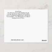 Carte Postale Accueil (Dos)