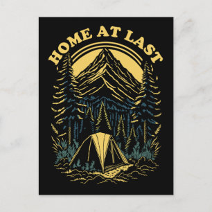 Carte Postale Accueil À Dernier - Camping