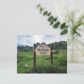 Carte Postale Accueil à Hana (Debout devant)