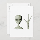 Carte Postale Accueil Alien (Devant / Derrière)