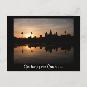 Carte Postale accueil cambodgien