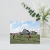 Carte Postale Accueil convivial (Debout devant)