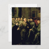 Carte Postale Accueil de Saint Bonaventure dans le franciscain (Devant / Derrière)