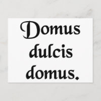 Accueil douce maison.