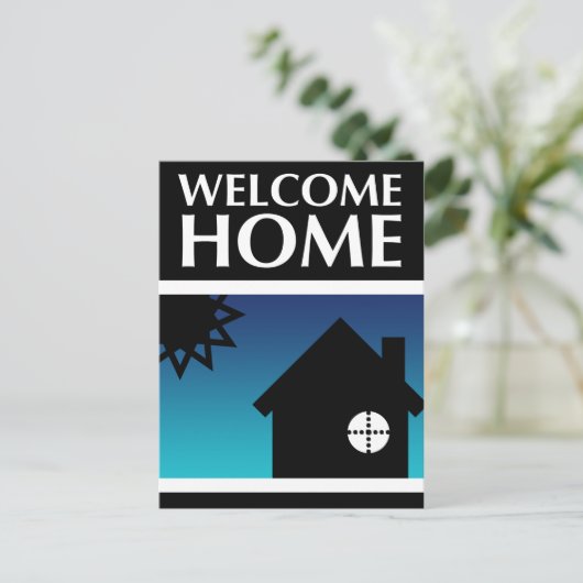 Carte Postale accueil (formes mod) (Debout devant)