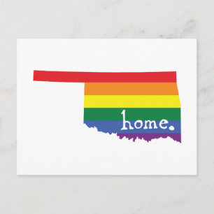 Carte Postale Accueil gay pride   Oklahoma