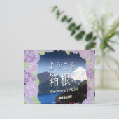 Carte Postale accueil hakone (Debout devant)