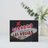 Carte Postale Accueil Las Vegas (Debout devant)