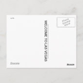 Carte Postale Accueil Las Vegas (Dos)