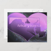 Carte Postale Accueil Maryland (Devant / Derrière)
