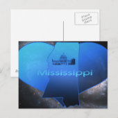 Carte Postale Accueil Mississippi (Devant / Derrière)