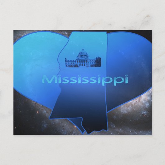 Carte Postale Accueil Mississippi (Devant)